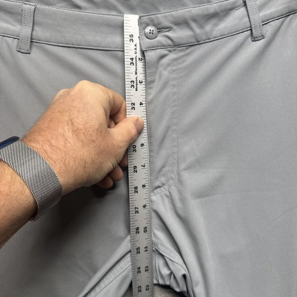 Footjoy FJ Men's‎ Golf Pants 38x30 (fits 38x25) Gray Stretch Performance Sports